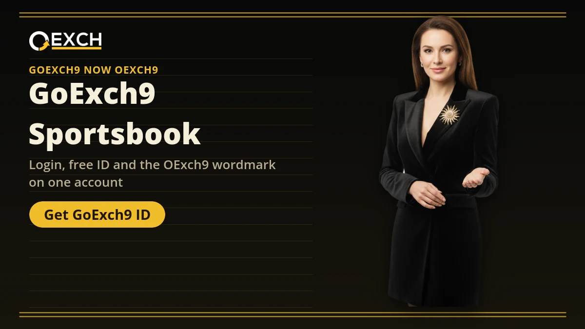 GoExch9 cricket exchange banner with a free GoExch9 ID call to action